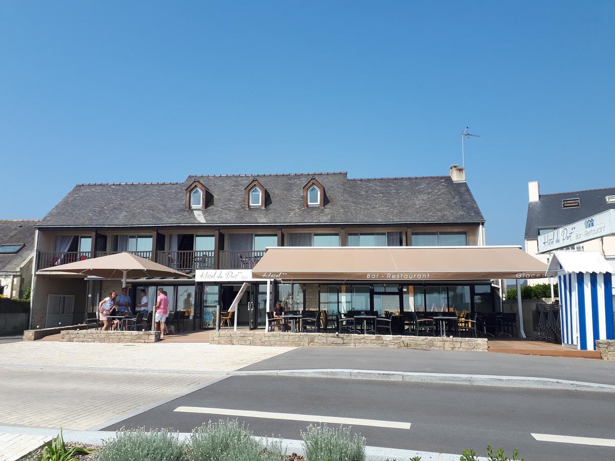 Hotel Du Port Bar Restaurant Sarzeau Exteriör bild