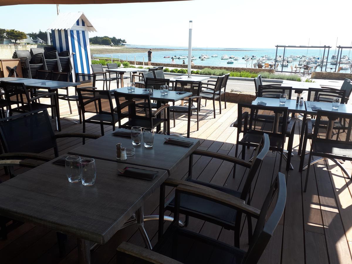 Hotel Du Port Bar Restaurant Sarzeau Exteriör bild